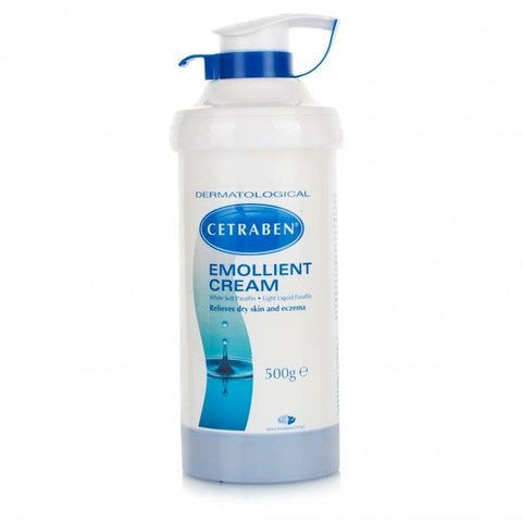 Cetraben Emollient Cream Pump Dispenser (500g)