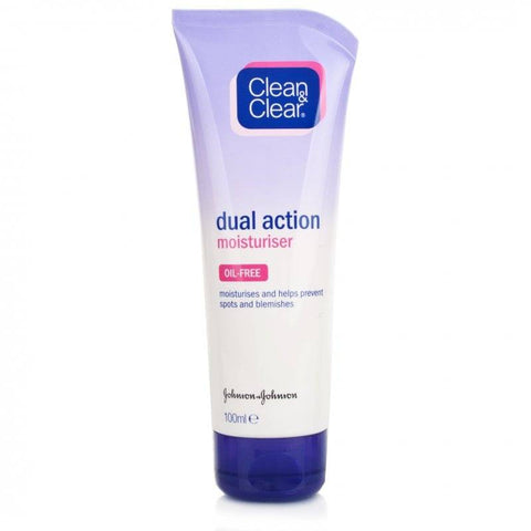 Clean & Clear Oil Free Dual Action Moisturiser (100ml)