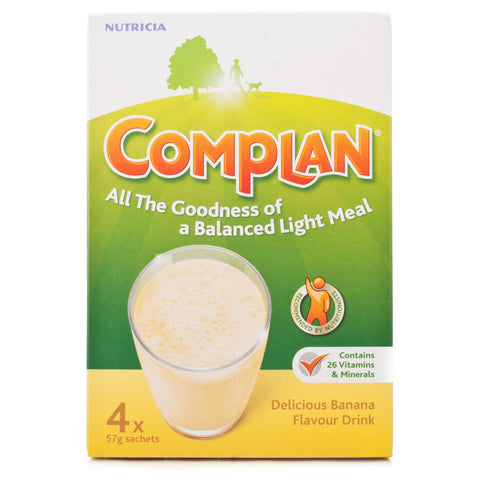 Complan Banana (4X57g Sachets)