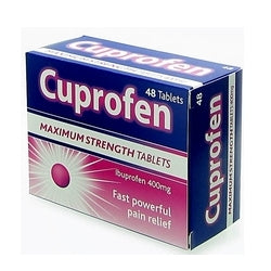 Cuprofen Maximum Strength 400mg Tablets (48 Tablets)