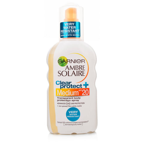 Garnier Ambre Solaire Clear Protect Spray SPF 20 (200ml)