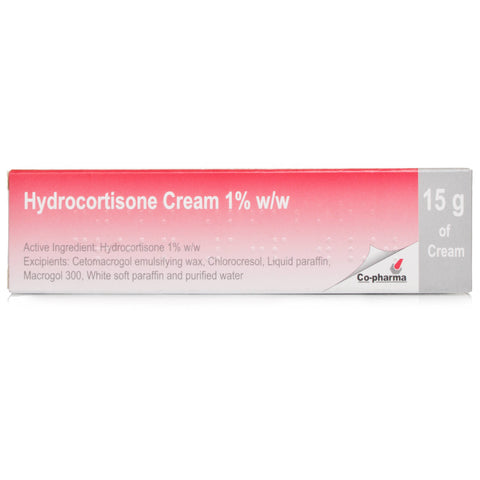 Hydrocortisone 1% Cream (15g Tube)