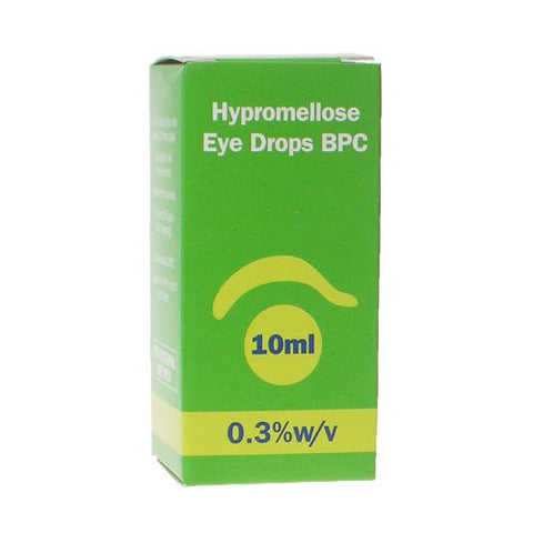 Hypromellose Eye Drops 0.3% (10ml Dropper Bottle)