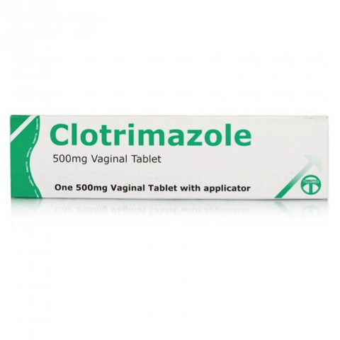 Clotrimazole 500mg Pessary FREE DELIVERY (1 Pessary)