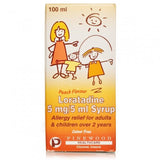 Loratadine Syrup 5mg/5ml Clarityn Alternative (100ml Bottle)