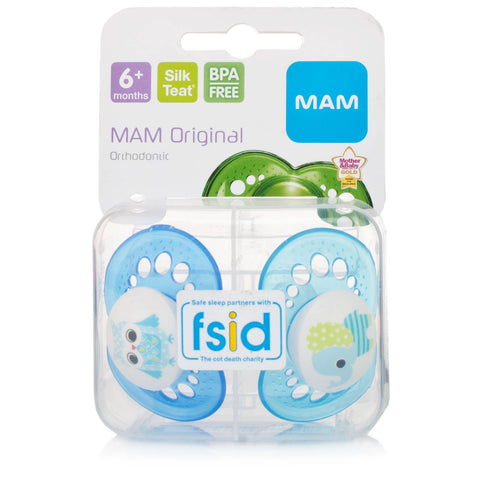 Mam Original 6+ Month Soother Boys