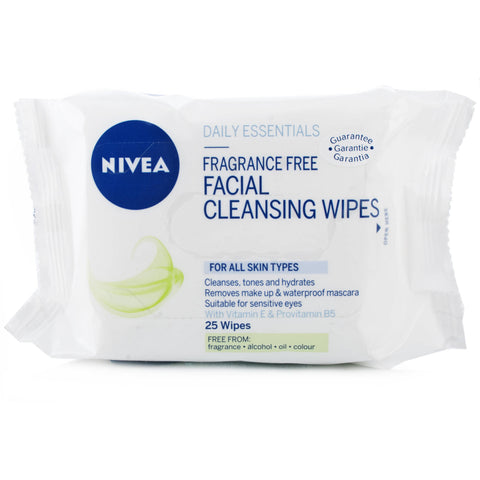 Nivea Visage Fragrance Free (25 Wipes)