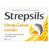 Strepsils Honey and Lemon Lozenges (16 Lozenges)