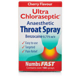 Vicks Ultra Chloraseptic Anaesthetic Throat Spray Cherry Flavour (15ml Spray Bottle)
