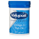 Valupak Omega 3 Fish Oil 1000mg (30 Capsules)