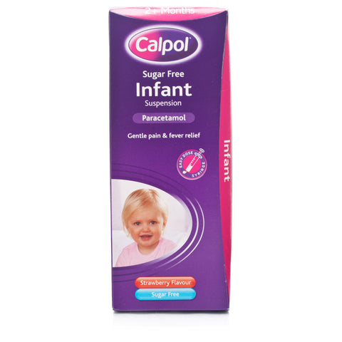Calpol Sugar Free Infant Suspension (200ml Bottle)