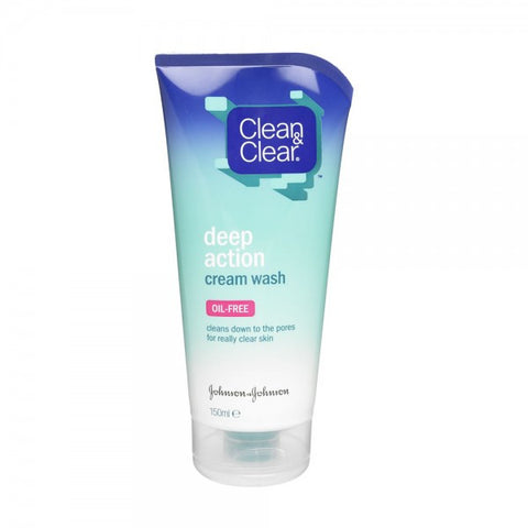 Clean & Clear Deep Action Oil Free Cream (150ml)