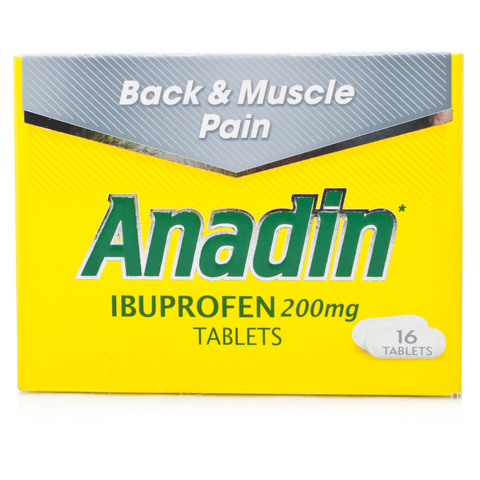 Anadin Ibuprofen 200mg Tablets (16 Tablets)