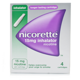 Nicorette Inhalator 15mg (4 Cartridges)