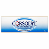 Corsodyl 1% Dental Gel (50g Tube)