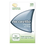 Nicorette Gum 2mg Original (105 Pieces)