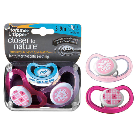 Tommee Tippee Closer To Nature C-air Soother Medium (3-9 Months)