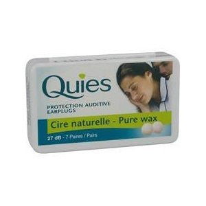 Quies boules natural wax ear plugs
