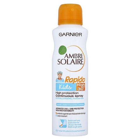 Garnier Ambre Solaire Kids Rapido Spray SPF30 (150ml)