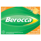 Berocca Orange Flavour Effervescent Tablets (45 Tablets)