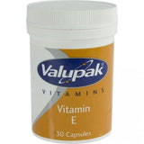 Valupak Vitamin E 100iu (30 Capsules)