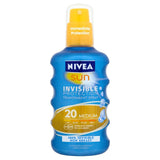 Nivea Sun Spray Invisible Protect Sun Spray SPF20 (200ml)