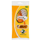 Bic 2 Sensitive Disposable Razors (10 Razors)