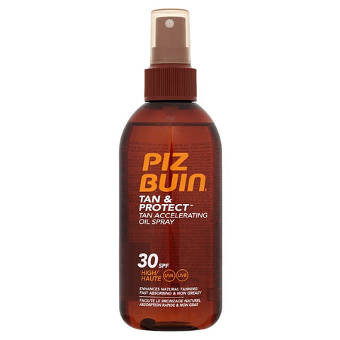 Piz Buin Tan And Protect Accelerating Oil Spray SPF 30 (150ml)