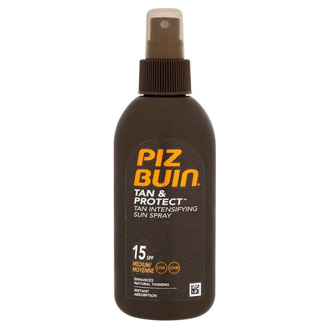 Piz Buin Tan And Protect Tan Intensifying Sun Spray SPF 15 (150ml)