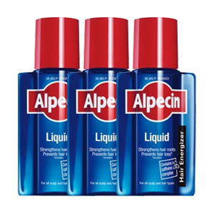 Alpecin Liquid - For use AFTER shampooing - TRIPLE PACK (3 x 200ml Bottle)