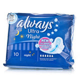Always Ultra Night With Wings (10 Towels)