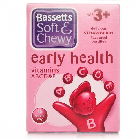 Bassetts Soft & Chewy Early Health Vitamins (30 Pastilles)