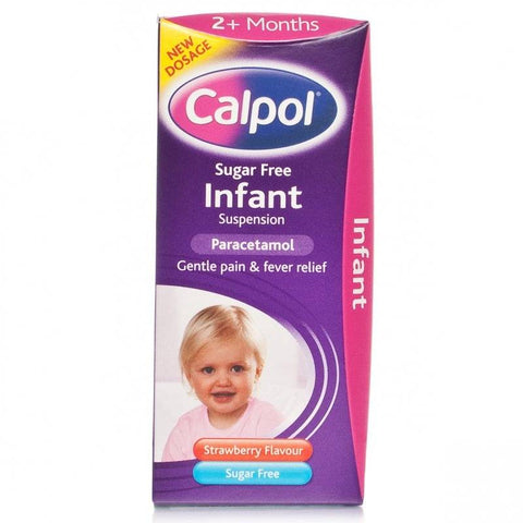 Calpol Sugar Free Infant Suspension (100ml Bottle)