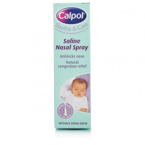 Calpol Soothe & Care Saline Nasal Spray (15ml)