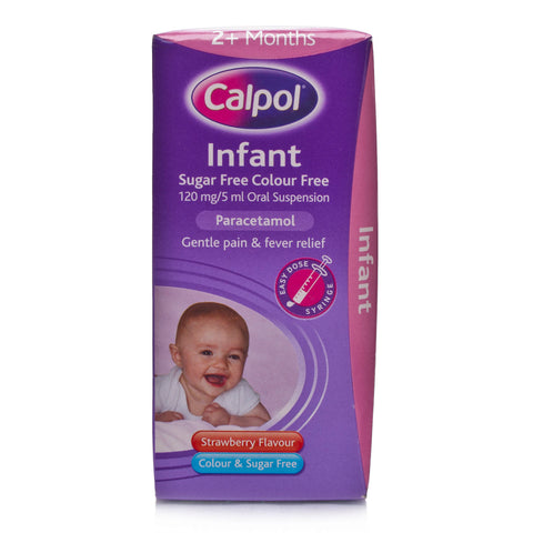 Calpol Sugar Free & Colour Free Infant Suspension (200ml Bottle)