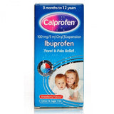 Calprofen Ibuprofen Suspension (100ml Bottle)