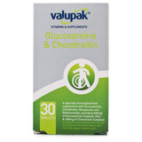 Valupak Glucosamine & Chodroitin 500/400mg (30 Tablets)