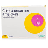 Chlorphenamine 4mg Allergy Tablets – Piriton Alternative (28 Tablets)