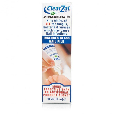ClearZal BAC with Aloe Vera The Complete Antimicrobial Nail System (30ml)