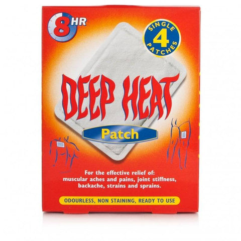 Deep Heat Patches (4 Patches)