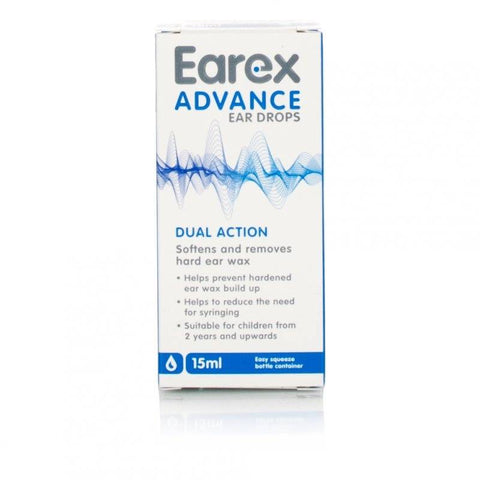 Earex Advance Ear Drops (15ml Bottle)