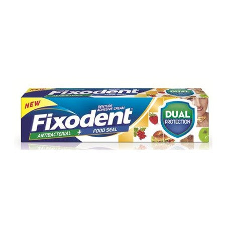 Fixodent Plus Dual Protection Denture Adhesive (40g Tube)