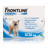 FRONTLINE Spot On for MEDIUM DOGS: 10-20Kg (6 Pipettes)