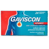 Gaviscon Advance Mint Chewable Tablets (24 Tablets)