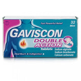 Gaviscon Double Action Mint Flavoured Tablets (32 Tablets)