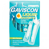 Gaviscon Liquid Mint Flavoured Sachets (12 Sachets)