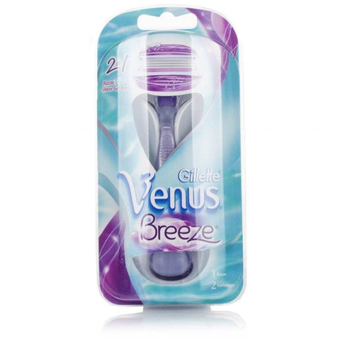 Gillette Venus Breeze Razor (1 Razor + 2 Blades)