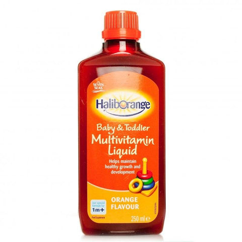 Haliborange Baby & Toddler Multivitamin Liquid Orange Flavour (250ml)