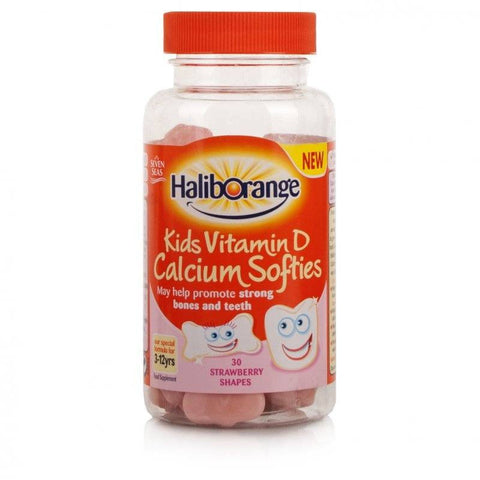 Haliborange Kids Vitamin D Calcium Softies (30 Chewable Vitamins)