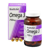 HealthAid Omega 3 750 Mg Capsules (60 Capsules)